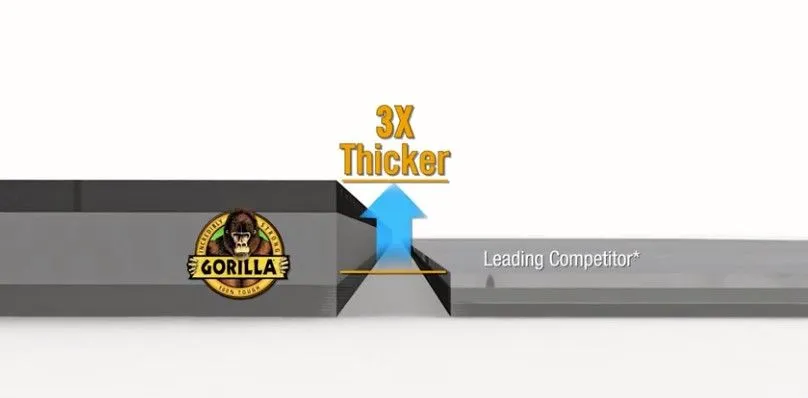 GORILLA  TAPE SILVER 1.88